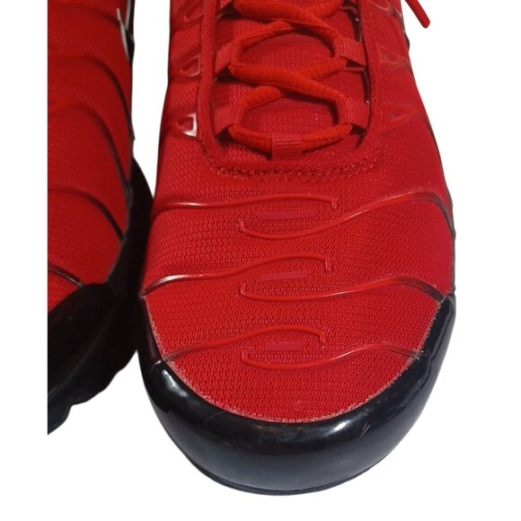 Nike Air Max Plus TN Mens Sz 14 University Red/Black-White Sneakers 852630-603 - Picture 7 of 14